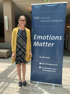 Superintendent Amy Pouba at the Yale Center for Emotional Intelligence