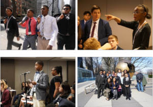 Pictures of KIPP Academy Model UN Team in NYC